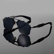 FIYLROG Men Square Lightweight Frame Glasses Unique Designer Style High Quality Lenses Decor Eyewear For Daily Casual Formal Outfit Accessory Collectio - Multicolor - View 3