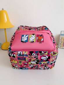 1pc Disney Teen Backpack, Cartoon Backpack, Girls Wallet, Mini Handbag, Travel Bag, Party Storage Bag, Fashion Coin Purse, Boys & Girls Handbag - Multicolor - View 12