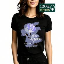 Women T-Shirts - 黑色 - 查看 4