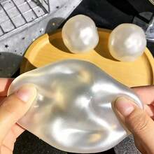 Juguete de apretar redondo de 6cm de malta, pelota de apretar de aceite de coco de rebote lento azul hecha a mano, adecuada para regalos de vacaciones, regalos divertidos y lindos, regalos de cumpleaños, regalos de Pascua, regalos de Halloween, regalos de Navidad, recuerdos de fiesta - Unitalla - Ver 17