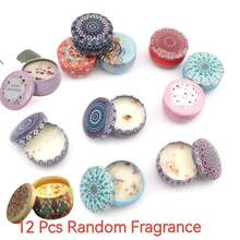 1/6/12pcs Scented Candle Gift Set, Soy Wax Jar Candles, Aromatic Candles Creating Romantic Atmosphere, Suitable For Wedding, Festival Or Thank You Gifts, Perfect Decoration Accent For Home And Bedroom Space, Wedding Decor, Ramadan Gift - Multicolor - View 14