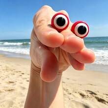 4pcs, Random Color, Funny Finger Eyes, Lightweight And Comfortable, Can Be Worn On Fingers, Perfect For Creative Games, Jokes And Small Performances, For Those Who Like Quirky Gadgets And Fun Accessories - Multicolor - View 9