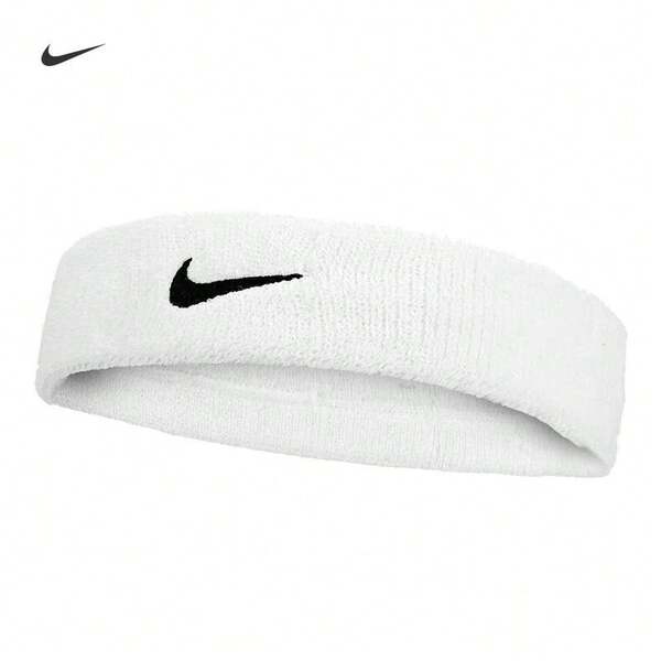 Nike Diadema deportiva unisex absorbente de sudor para tenis, correr y fitness, banda para la frente, banda de sudor