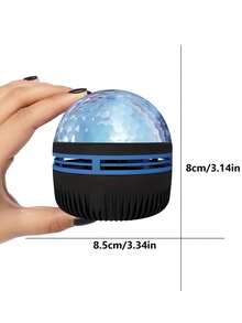 RGB Water Ripple Ocean Wave Projector Light With Remote Control, USB Plug LED Rotating Aurora Atmosphere Lamp, Color Changing Night Light For Bedroom Dorm Party Home Decor, Romantic Present For Valentine Christmas Birthday Holiday Gift - Water Ripple Projector Lamp - View 12