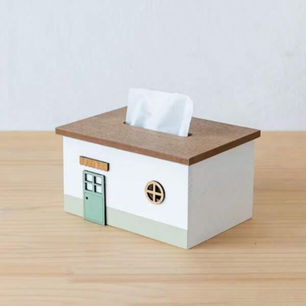 1 pieza Caja de pañuelos de madera, caja de pañuelos de estilo japonés minimalista, accesorio de escritorio de oficina, caja de almacenamiento multifuncional, estante de almacenamiento de papel, adecuado para restaurante, sala de estar, dormitorio, mesa de noche, decoración de mesa de comedor de sala de estar, decoración de habitación, decoración del hogar, regalo ideal para amigos, decoración de dormitorio, accesorio de escritorio, organización y almacenamiento