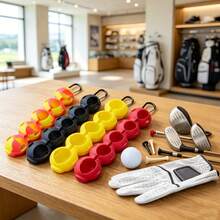 Portable Silicone Golf Ball Clip, Hook-Style Golf Ball Storage, Practical Storage Equipment For Golf Enthusiasts, A Convenient Accessory For Outdoor Golf Activities.Golf,Golf Acesssories,Golf Stuff, - Multiple Styles - View 4