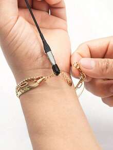 1pc Stainless Steel Bracelet Clasp Assistant, Jewelry Bracelet Clasp Tool, Portable Bracelet Tool Jewelry Hook Device Bracelet Connector Tool, Adjustable Bracelet Fastener - Easy To Use Jewelry Assistant For Women - Very Useful, Highly Recommended. - View 6