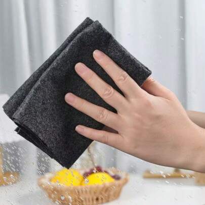 厚手マジッククリーニングクロス - 超極細繊維リントフリー再利用可能タオル、多用途に適しています。ガラス、キッチン表面、車の窓に最適なミラクルクロス。リントフリーで高い吸水性。