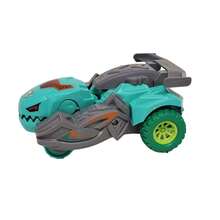Children's Collision Transforming Dinosaur Car, Dinosaur Shaped Transforming Toy Car, Educational Game Model Toy - Multicolor - View 12