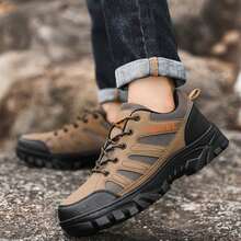 Men Rock Climbing Shoes - Brown - View 6