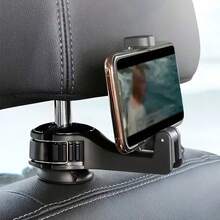 Adjustable Car Phone Holder - Durable ABS Material, Waterproof, Suitable For Cars, Road Trips And Commuting With Secure Grip, Car Phone Holder - Black - View 1