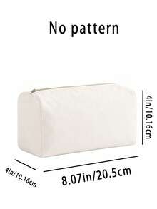 Campus Style Beach Bus Pattern Pencil Case/Stationery Storage Bag - Multi-Functional Large Capacity Design, Can Be Used To Store Office Supplies, Creative Multi-Functional Pencil Box Or Portable Travel Makeup Bag, Suitable For Students And Adults Daily Use, Meets Stationery Storage, Daily Organization, Overnight Travel, Vacation And Gym Storage Needs, Essential Dorm Room Item For Back To School (2D Pattern, Not Embroidered) - Multicolor - View 9