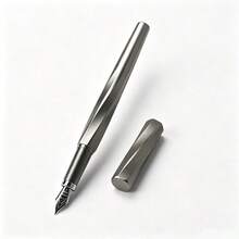 Twisted Texture Magnetic Cap Fountain Pen Full Metal Body Multicolor Matte Ink Pen Smooth Writing Office Business Student Calligraphy Stationery Gift Pen - 556 Magnetic Pen - View 3