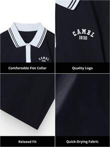 CAMEL CROWN Women's Outdoor Sports T-Shirt, Polo Shirt Short Sleeve Top, Comfortable Breathable Quick-Dry, Suitable For Spring And Summer All Year Round - Phantom Black - View 6