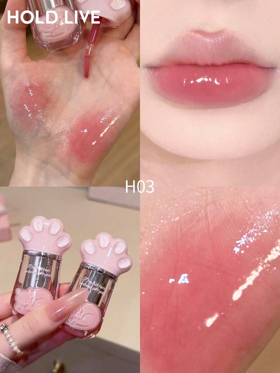 HOLD LIVE Glossy Sheer Lip Gloss Pure Sweet Girl Sakura Pink - H03 - View 1