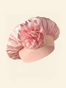 Silk Sleeping Cap For Women, Satin Night Cap Suitable For All Hair Types, - A - View 5