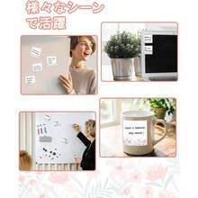 ポストイット 花柄 80枚×6冊 強粘着 付箋 おしゃれ 文房具 76×76mm [並行輸入品] - イニシャル - チェックする 6