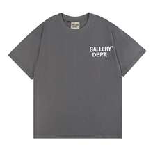 Creative Studio Graphic Tee Unisex Oversized T-Shirt Casual Streetwear Crew Neck Short Sleeve Loose Fit EST.2026 - 灰色 - 查看 7