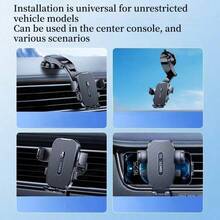 LCARS Car Phone Holder Suction Cup Style 2026 New Model Car Interior Center Console Dashboard Navigation Dedicated Fixed Support Bracket - A89+P66 Folding Suction Cup - View 4