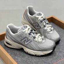 New Balance 740 白色中性低筒休閒運動鞋,柔軟貼足、百搭日常走路運動鞋,適合城市通勤 - 彩色 - 查看 7