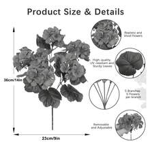 1PC Artificial Flowers Haitang Flower Wedding Bridal Bouquet Flower Wreath Home Room Dining Table Decoration Garden Autumn Decoration - White - View 3