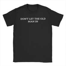 Lass den alten Mann in Baumwoll--Shirt füränner nicht im – Sommer Vintage-Shirts, bequeme Neuheits--Shirts, übergroße Großhandelskleidung. JXPI - Schwarz - Übersicht 3