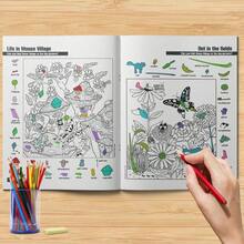 Ultimate Look & Find Challenge Book – Hidden Objects Search & Color Adventure, Focus & Observation Skill Builder For Home Learning Fun - Look & Find - View 9
