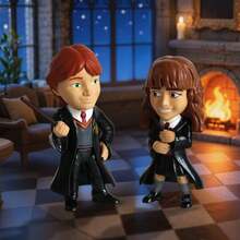 Simba JadaToys Hermione Granger & Ron Weasley 2.5 Inch Metal Decorative Figurines - Multicolor - View 2