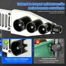 Kit Termofusor FAGHTO 1800W con Pantalla LCD para Tuberías de PVC CPVC PPR PE y 12 Dados - Tipo de Enchufe B USA (110-127V) - Ver 7