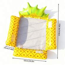 Hamaca flotante plegable con forma de frutas para agua, tumbona inflable flotante, silla cama flotante para piscina de verano - A - Ver 23