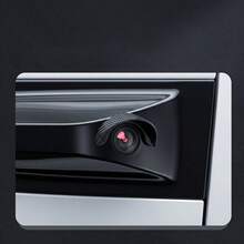 Car Rear View Camera Rain Visor Hood Waterproof Protective Cover Backup Camera Sun Shade Rain Shield Universal PVC Accessories - A - View 3