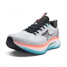 XTEP Ying Qing 3.0 New Mesh Breathable Comfortable Lightweight Soft Bounce Men's Outdoor Running Shoes - Grey/Black - View 5