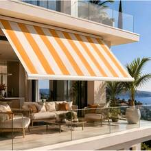 Patio Awnings - Yellow - View 1