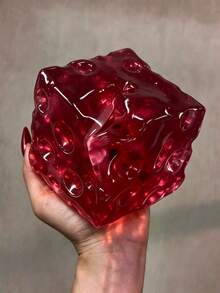 1 Stück Maltose/Mehl Käse Quetschbares Stressabbau Spielzeug, Neues transparentes Käse Spielzeug mit langsamer Rückfederung, Großhandel Bestseller Original, Perfekte Geburtstagsüberraschung Feiertagsgeschenk, Bestes Geschenk - Verschiedenfarbig - Übersicht 9