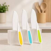 3/6PCS Fruit And Bread Slicing Set – Convenient For On-The-Go Use. Includes A Potato Cutter, Vegetable Peeler, Cutting Board, And Fruit/Vegetable Slicer-A Complete Set Of Tools For Outdoor Dining And Activities. - Multicolor - View 10