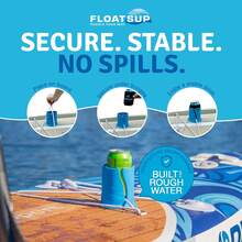 Kayak & Paddleboard Cup Holder - PP Material, Blue, Fits Various Sizes, Beach Essential, Beach Accessory, Pool Float (Phone Slot Height Is Low, Phone May Shift Back And Forth When Boat Moves, Please Consider Before Purchase) - Multicolor - View 12