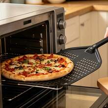 12" Perforated Pizza Peel |Non-Stick | Long Handle | Ideal For Ooni Pizza Ovens! - View 4