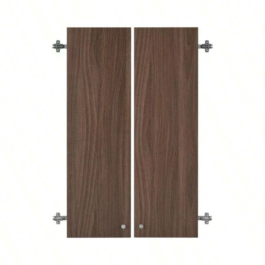 Storage Carts - Walnut + [Exclusive Door] Upper Section - View 1