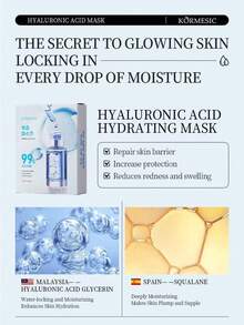 Masker Wajah Penyeimbang Kelembapan, Masker Ekstrak Tumbuhan Konsentrasi Tinggi, Hidrasi Mendalam & Perbaikan untuk Kulit Kasar, Menenangkan Kemerahan, Perawatan Kulit Kecantikan Korea, Cocok untuk Semua Jenis Kulit - gaya - View 8