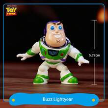 Simba JadaToys Toy Story 合金人偶套組 – 胡迪、巴斯光年、潔西與外星人，金屬展示收藏品，適合送禮 - 彩色 - 查看 8