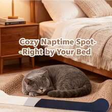 PETSIN 1pc Simple Cat Scratching Board, Extra Large Cat Scratching Pad & Pet Bed, Durable Room Decor, For Cats Scratch Play Rest - one-size - View 7