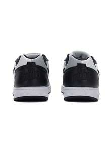 Men's 2026 New EBERNON Retro Black And White Color Block Low-Top Sneakers AQ1774-102 - Black and White - View 4
