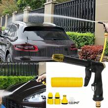 1 buah Pistol Cuci Mobil Bertekanan Tinggi dari Logam dengan Konektor Cepat, Tekanan Air Kuat, Serbaguna untuk Mencuci Mobil, Menyiram Tanaman, Membersihkan Halaman, Membilas Hewan Peliharaan - Pistol air cuci mobil bertekanan tinggi - View 1
