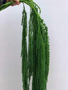 1/2/3/4/5/10 pezzi Vite di amaranto artificiale da appendere, materiale floreale per decorazione di archi da matrimonio, sfondo e feste fai-da-te - Verde Scuro - Visualizzare 5