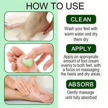 Krim Kaki Tea Tree + Calendula, Cocok untuk Kaki dan Tumit Kering dan Pecah-pecah, Mencegah Pecah-pecah pada Kaki, Membuat Kaki Halus dan Lembut, Perawatan Kaki yang Melembapkan Secara Mendalam - Harum - View 2