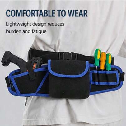 Adjustable Elastic Waist Belt, Sturdy Metal Zipper With Front Storage Pocket, Durable Waterproof Oxford Fabric, Can Store Phone, Keys And Other Small Items, Suitable For Running, Hiking, Daily Commute And Travel Sports Waist Bag
