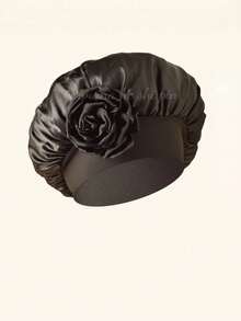 Silk Sleeping Cap For Women, Satin Night Cap Suitable For All Hair Types, - A - View 7