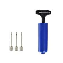 Portable Hand-Pressed Ball Pump (With 3 Needles), Mini Manual Inflator, Suitable For Basketball, Soccer And Various Sports Balls - Black - View 10