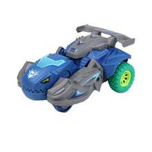 Children's Collision Transforming Dinosaur Car, Dinosaur Shaped Transforming Toy Car, Educational Game Model Toy - Multicolor - View 14