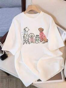 Women T-Shirts - 白色 - 查看 4